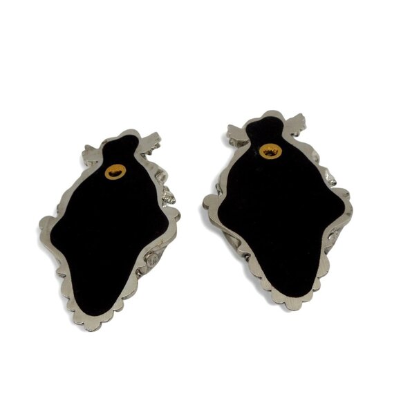 Holy Water WALL FONT silver resin cherub angel Set Victorian Inspired 5.1" - Picture 9 of 11